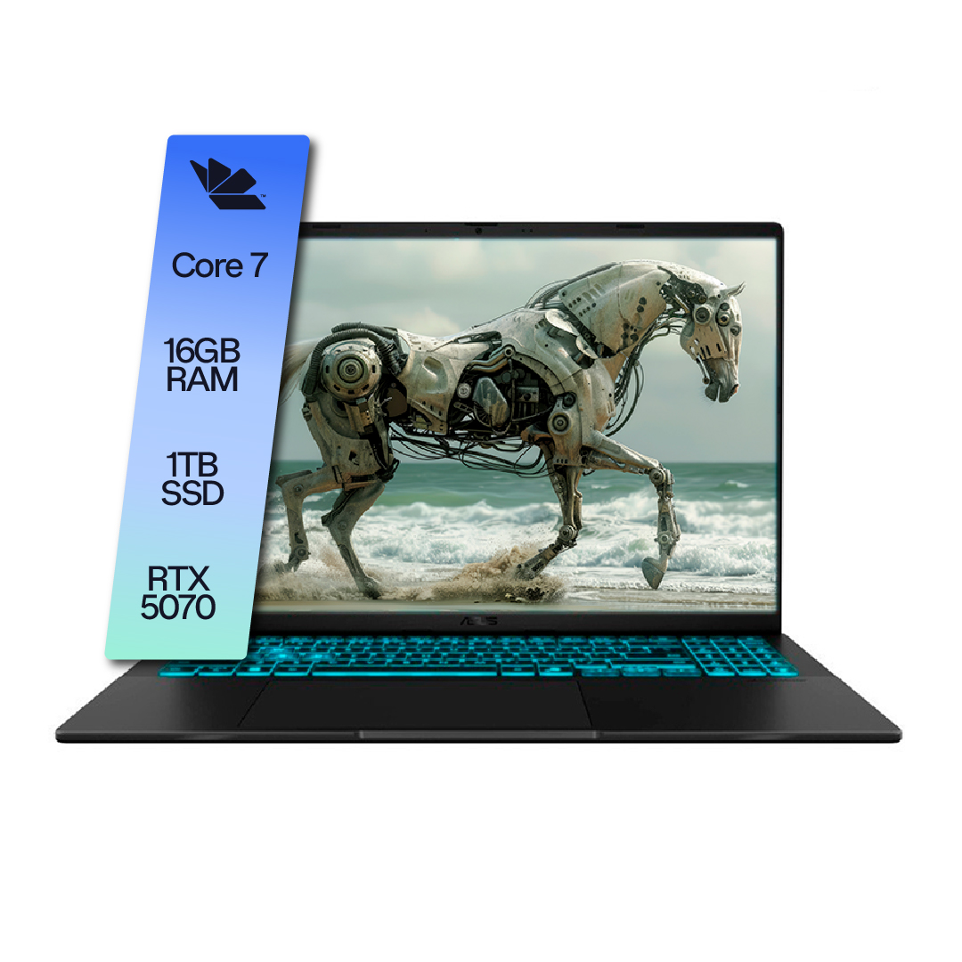 Notebook Asus V16 Core 7 16GB 1TB SSD RTX 5070