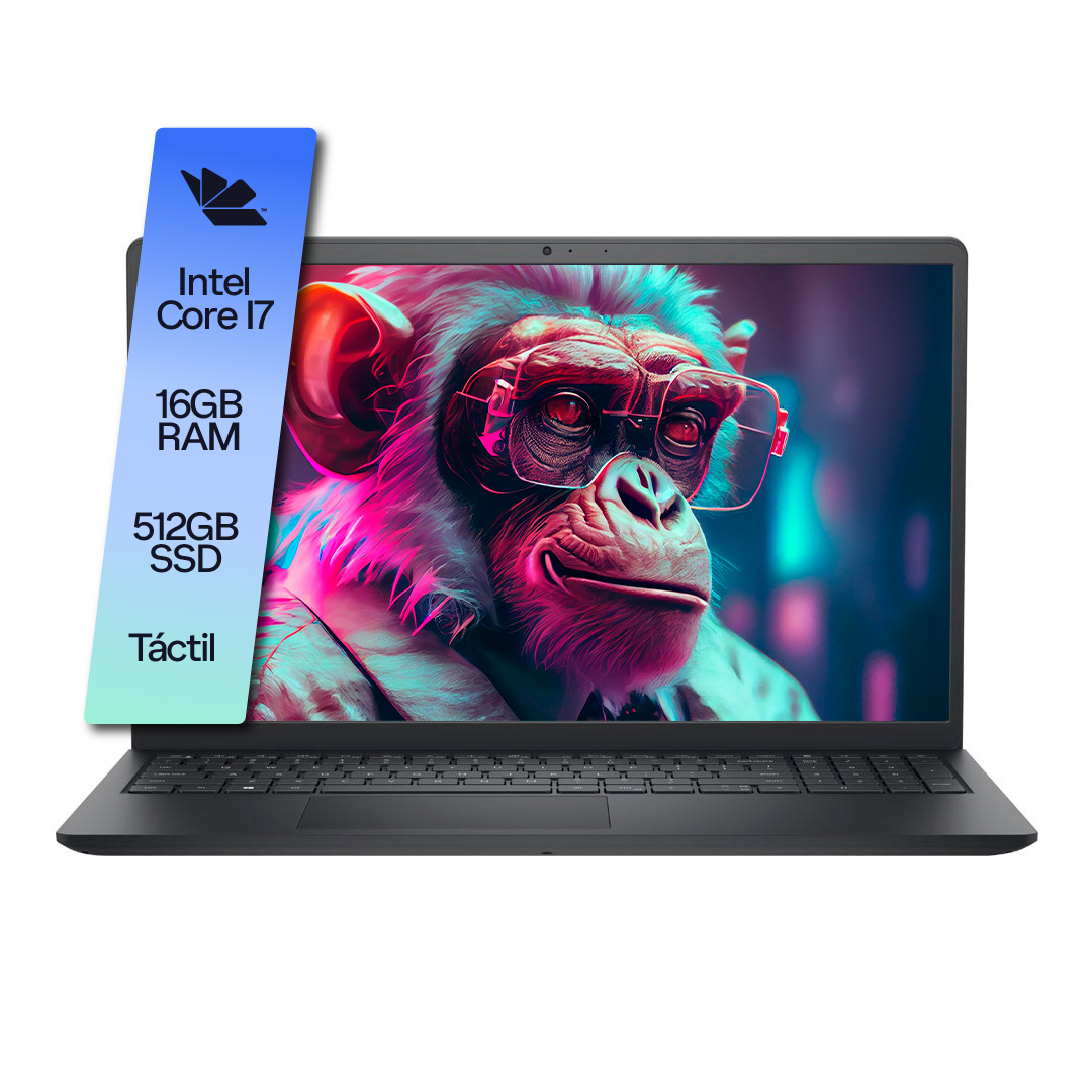 Notebook Dell 15 Core i7 16GB 512GB SSD Touchscreen