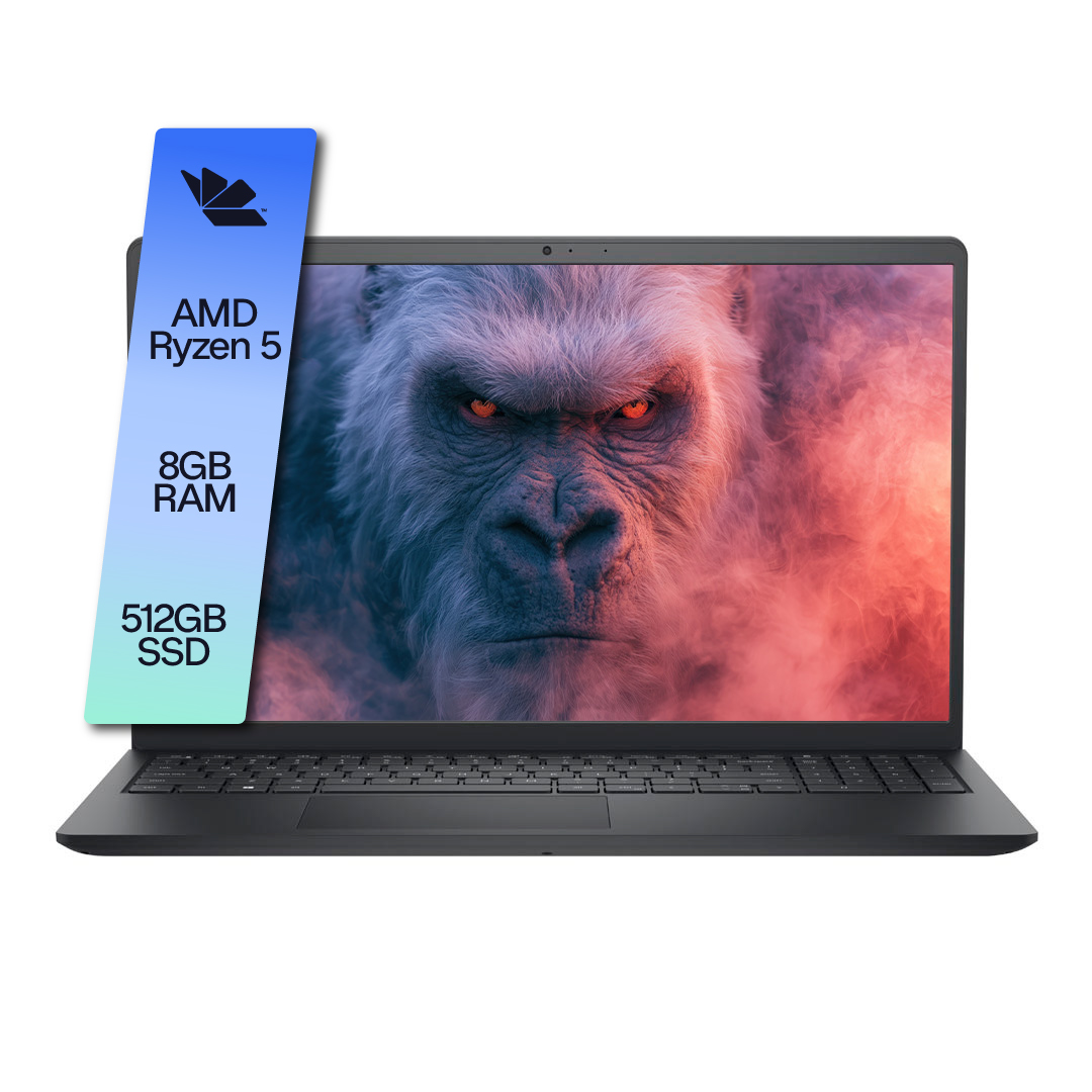 Notebook Dell 15 Ryzen 5 8GB 512GB